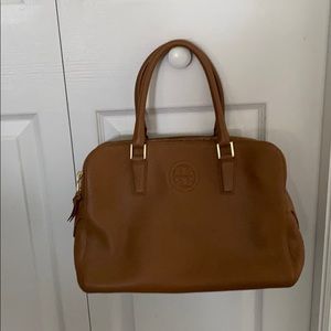 Tory Burch bag (Robinson maybe?) pebbled leather.